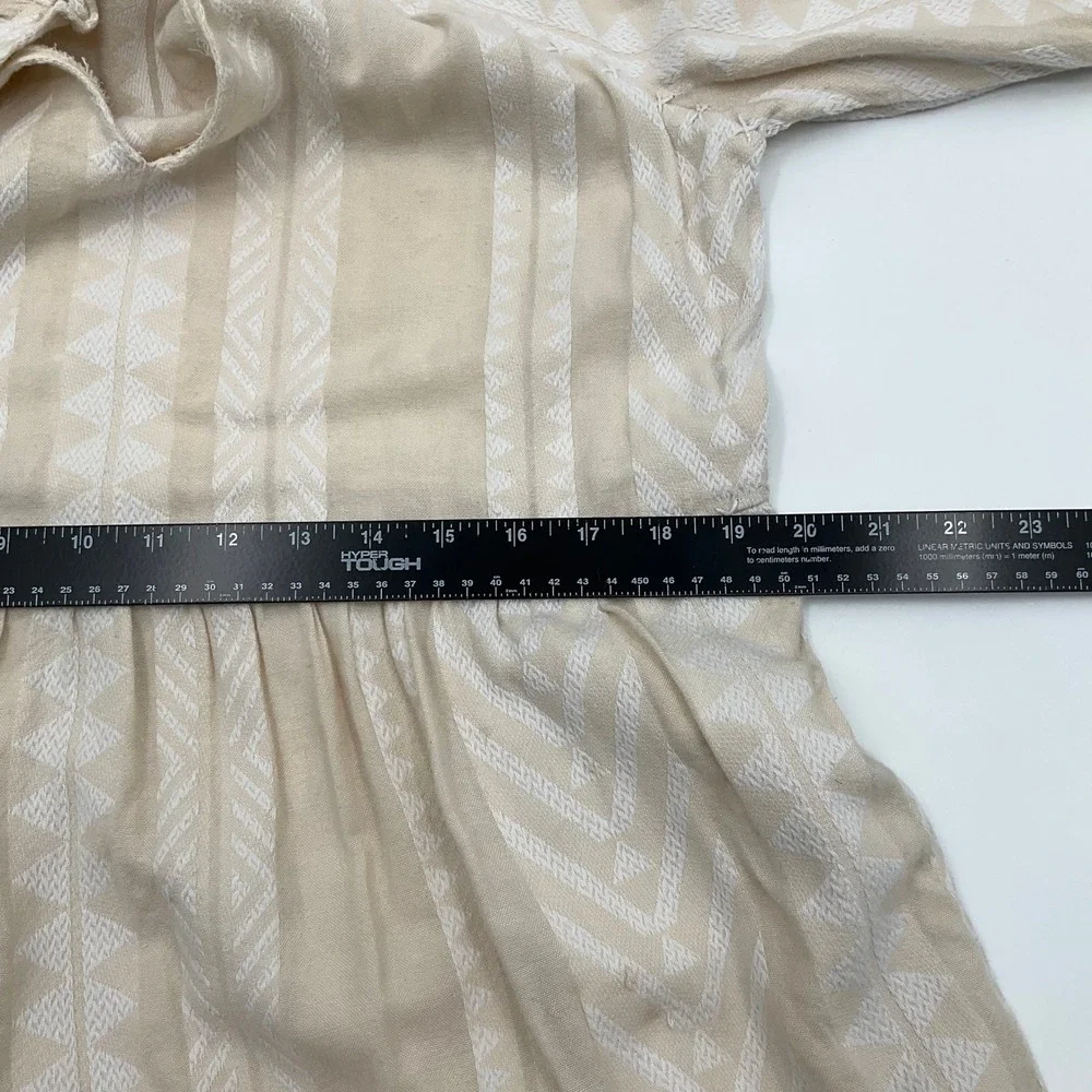 Maeve Dominique Anthropologie‎ Tunic Dress  Boho L Peasant Cottagecore Bohemian